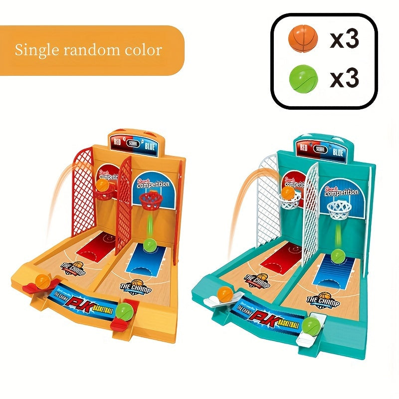 Kids' Desktop Basketball Double Shooting Game Machine - Fun Toy for Boys