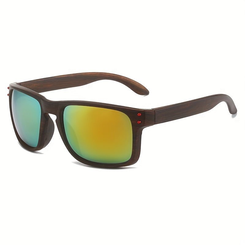 Men's Colorful Lens Cycling Sunglasses Sports Glasses