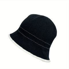 Cotton Bucket Hat Solid Sunscreen Foldable Cloche Women Outdoor