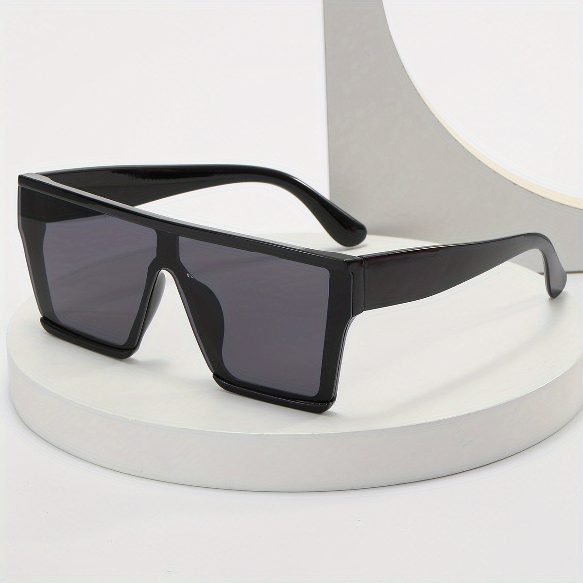 Oversized Square Frame Sunglasses UV400