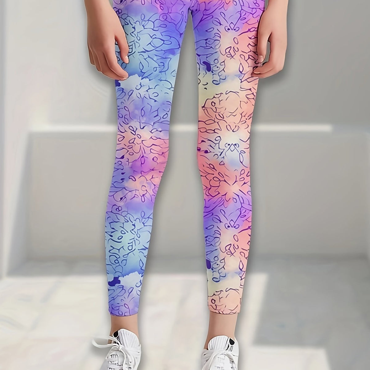 Sweet Girls Tie Dye Activewear Leggings