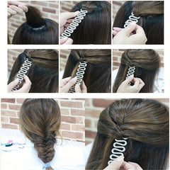 French Magic Hair Braider Tool Salon Results