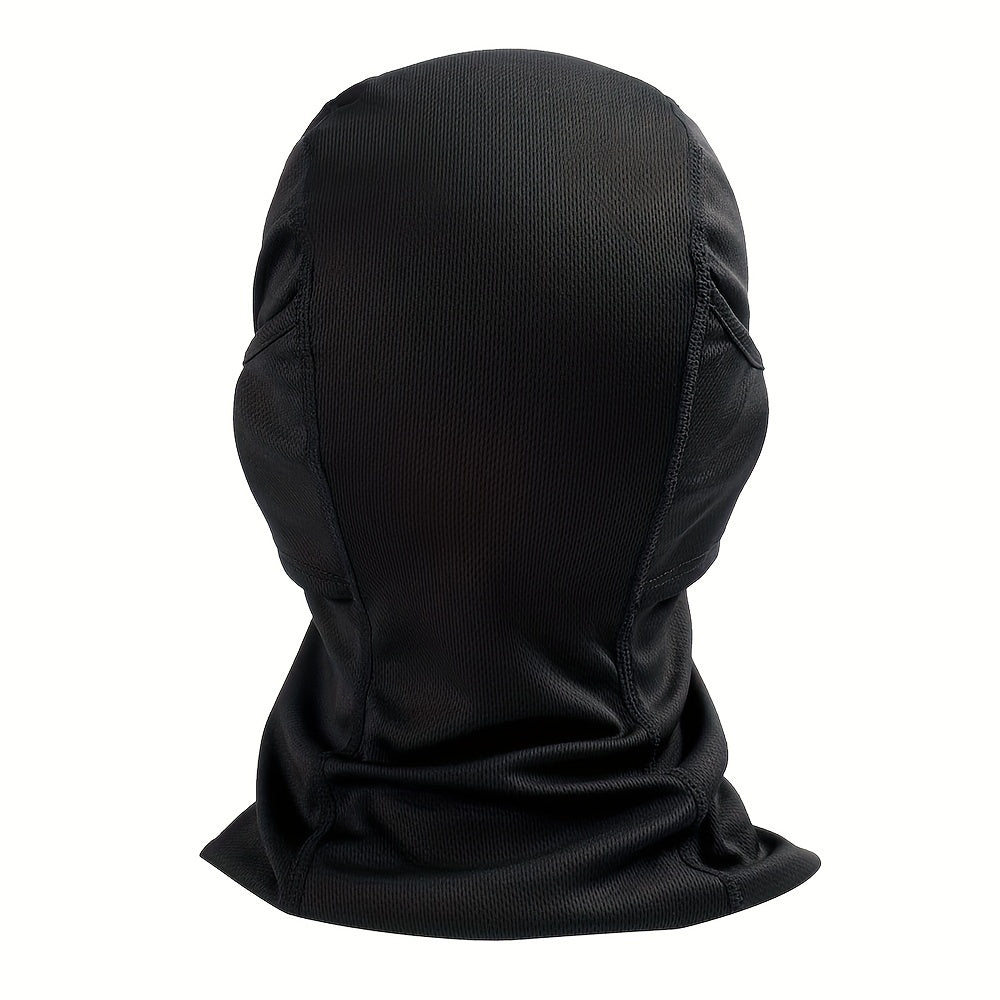 Letter V Print Balaclava Outdoor Mask Sunscreen Windproof