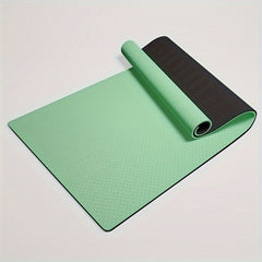 Waterproof TPE Yoga Mat Non Slip Fitness Mat Ideal for Yoga Pilates