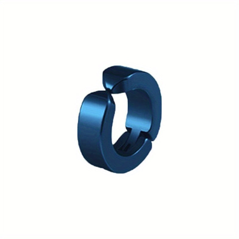 Titanium Steel Small Earrings for Men
