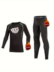 Kids Elephant Pattern Compression Set