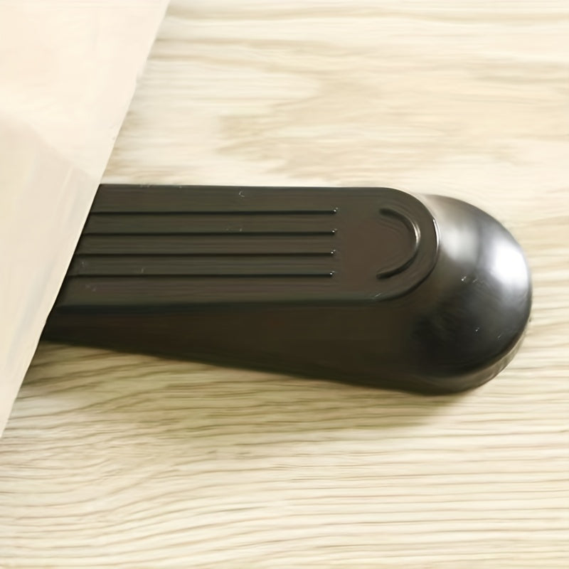 2pcs Rubber Door Stoppers Wedge for Floor Gap - Sturdy Door Wedge Stopper