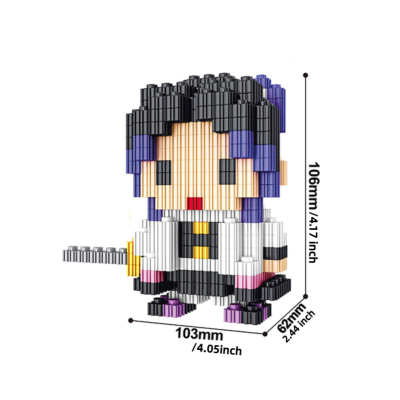 Anime Model Series Assembled Building Blocks Toy