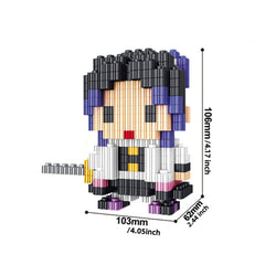 Anime Model Series Assembled Building Blocks Toy