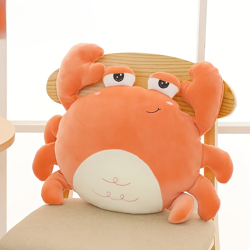 Crab Goose Lion Cartoon Pillow Doll Soft Pineapple Jam Plush Cushion
