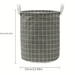 Portable Foldable Storage Bucket for Baby Toys & Clothes