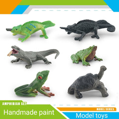Wild Amphibians & Reptiles Toy Set for Kids