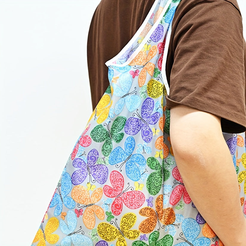 Foldable Shopping Bag Portable Supermarket Printed Bag