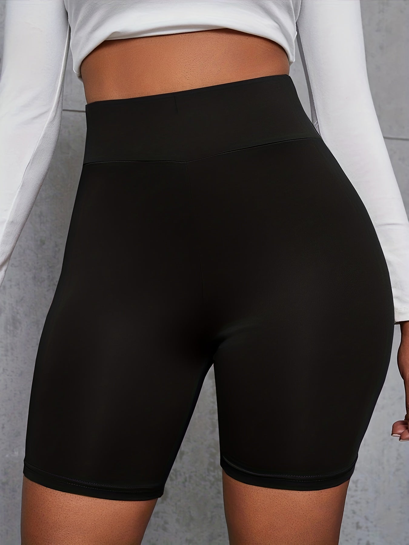  Rhinestone Cross & Wings Tee & Biker Shorts Set