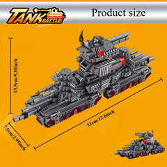 Ultimate Military Series Tank Building Blocks Set
