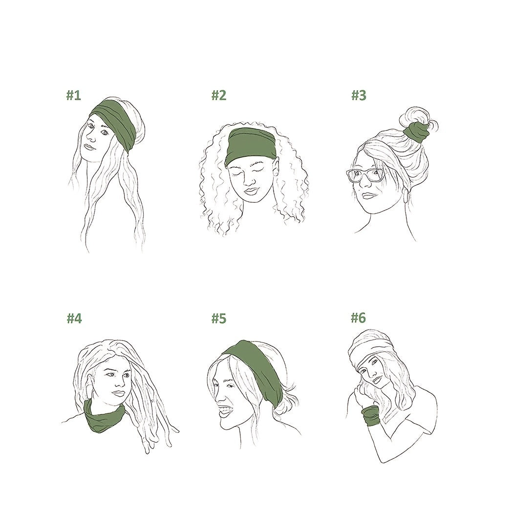 Boho Wide Headband for Women, Elastic Twisted Style Hair Wrap