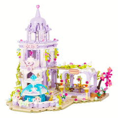 Garden House With Fountain Building Set