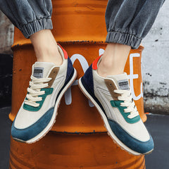 Men's Mesh Lace-up Walking Shoes