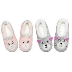 Cartoon Animal Plush Socks & Warm Low Cut Floor Socks