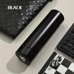 500ml Vacuum Insulated Stainless Steel Water Cup LED Display Touch Temp Sensor