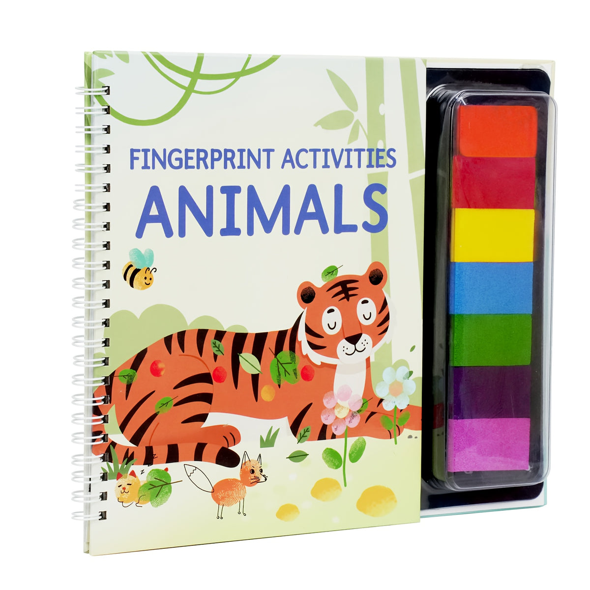 Colorful Finger Painting Book for Kids