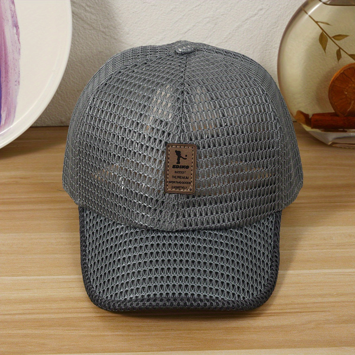 Summer Mesh Breathable Baseball Cap Sport Trucker Hat Quick Dry Full Mesh