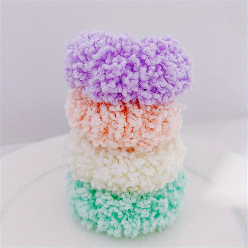 4pcs Luminous Hair Band Rubber Band Head Rope for Hair Tie