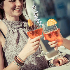 6pcs Disco Ball Straws Mirror Ball Decorations