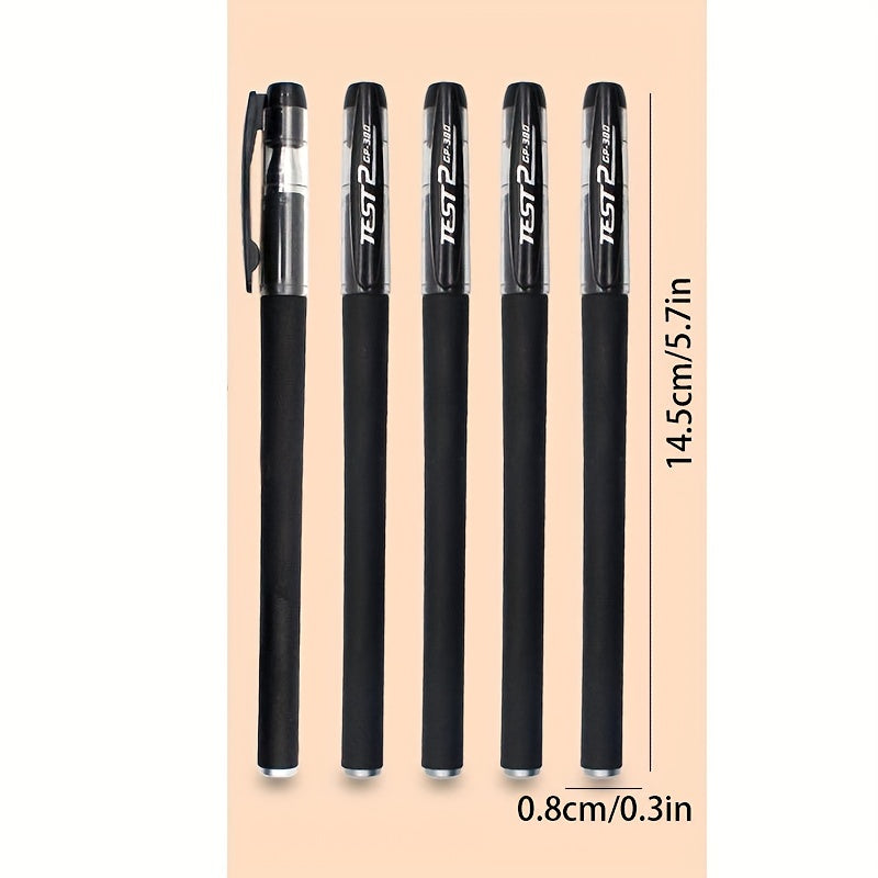 Frosted Gel Pen Carbon Signature Pen for Office Study Business