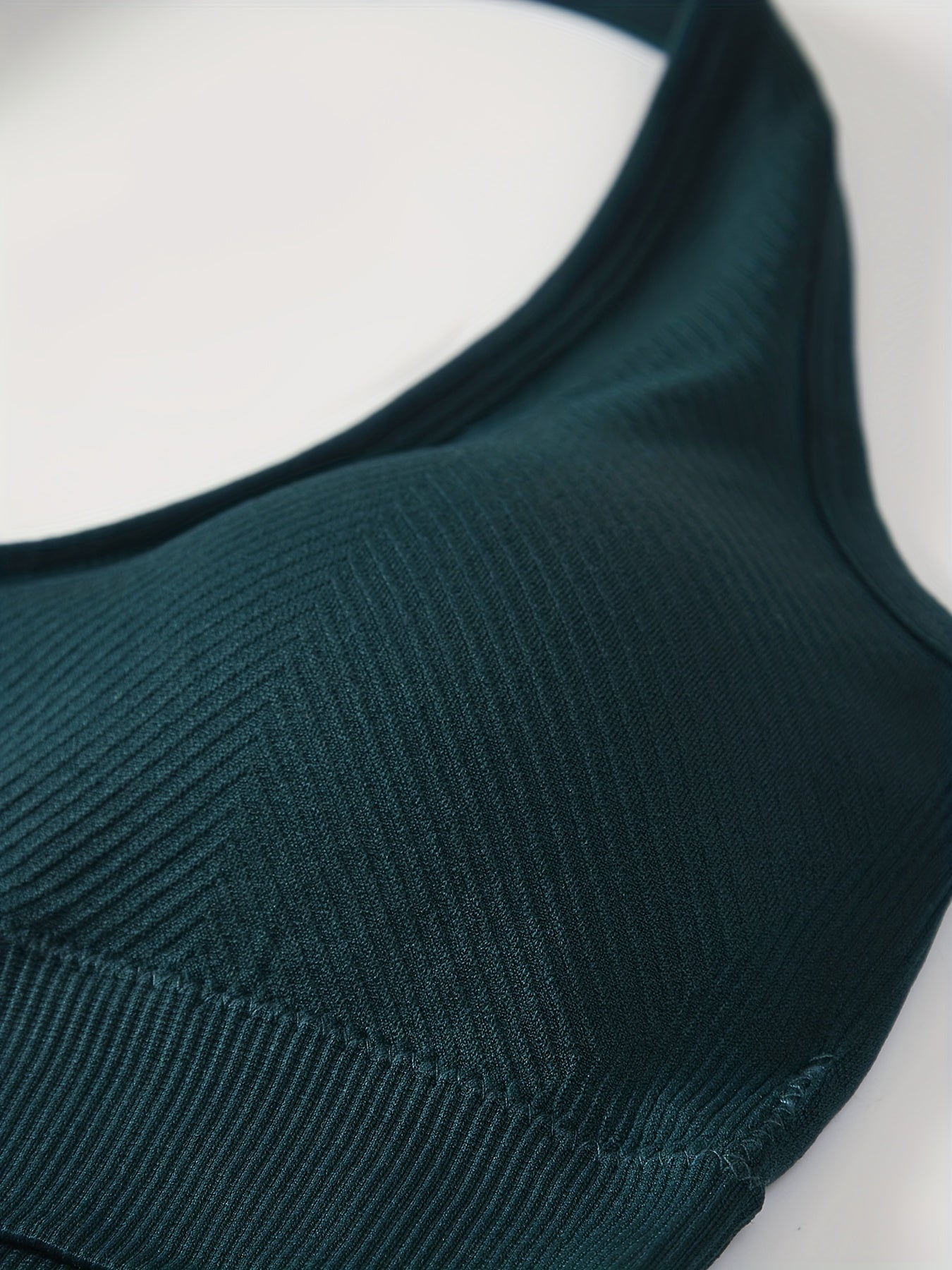 3pcs Halter Sports Bras Comfy & Breathable Fitness Intimates Bra