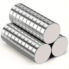 10x3mm Round Neodymium Magnets for Crafts - Pack of 10