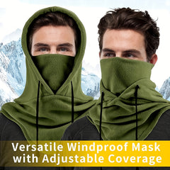Polar Fleece Balaclava Winter Windproof Thermal Hat