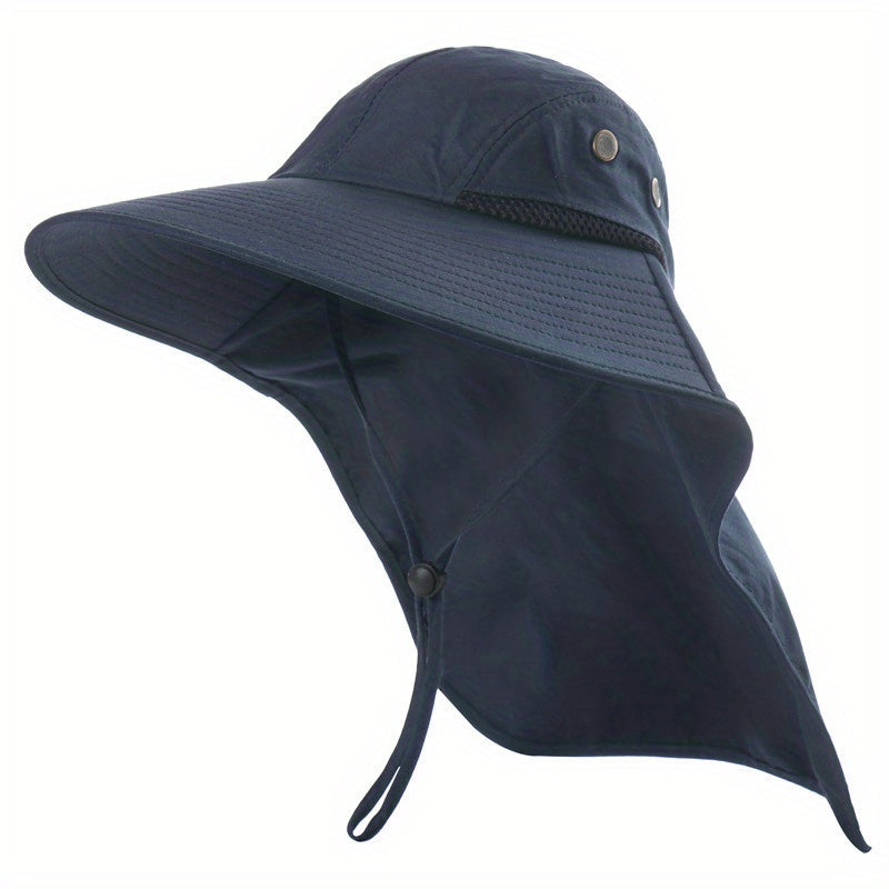 UV Protection Sun Hat Mesh Breathable Bucket Hat Boonie Hat