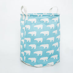 Portable Foldable Storage Bucket for Baby Toys & Clothes