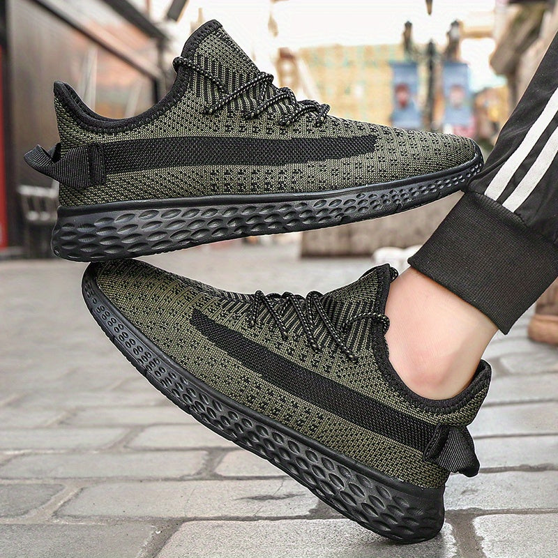 Knitted Sneakers Lightweight Running Shoes Women's Footwear