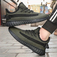 Knitted Sneakers Lightweight Running Shoes Women's Footwear