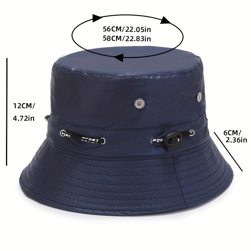 Unisex Lightweight Bucket Hat for Outdoor Sun Protection