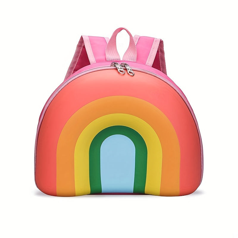 Children s Rainbow Backpack Donut School Bag Casual Cartoon Backpack