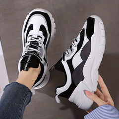 Platform Chunky Sneakers Thick Sole Breathable Running Shoes
