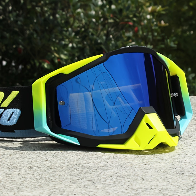Windproof Motorcycle Riding Goggles UV Protection Outdoor Sports Glasses