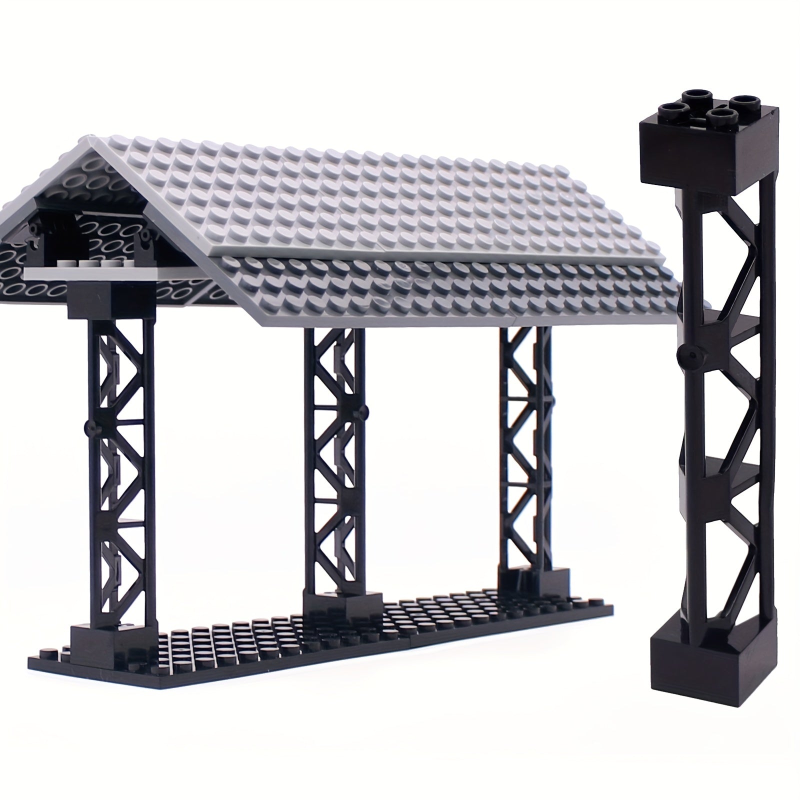 8pcs Building Blocks 2x2x10 Support Pillars Bricks Bulk Compatible 58827 95347