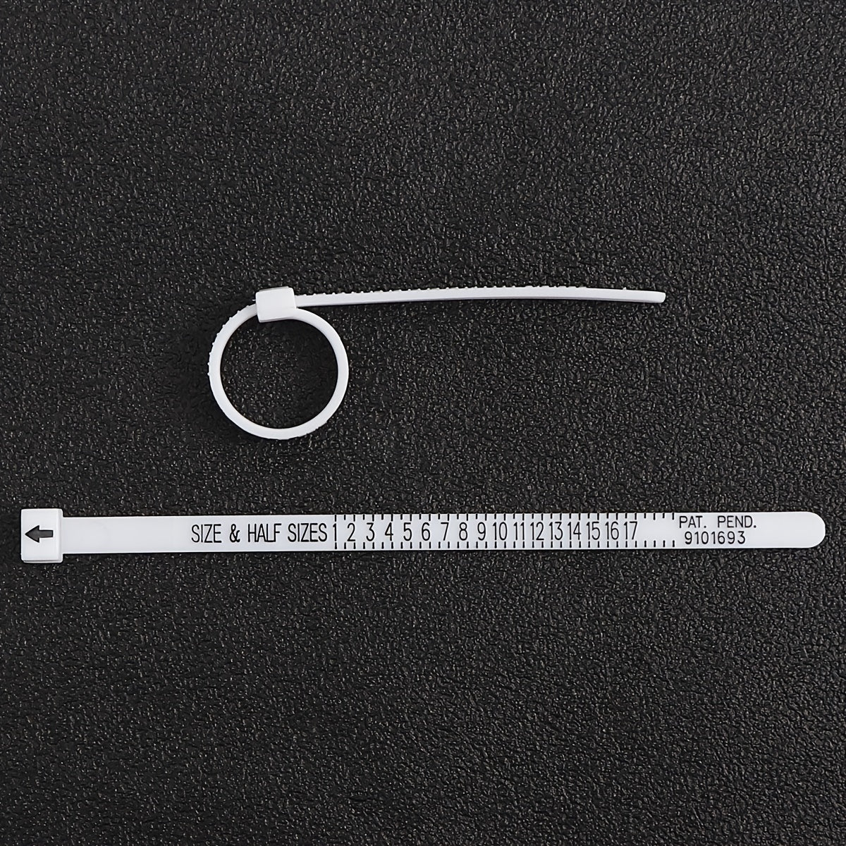Plastic Ring Measuring Soft Ruler Jewelry Making Supplies