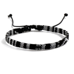 Colorful Bohemian Linen Woven Friendship Bracelet