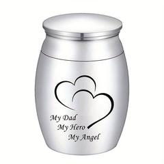 Stainless Steel Pet Urn Secure Ashes Container for Lasting Memories