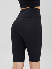 Women's High Waist Yoga Shorts with Tummy Control Leggings