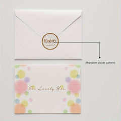 Baby Thank You Greeting Card - Couple Blessing Words