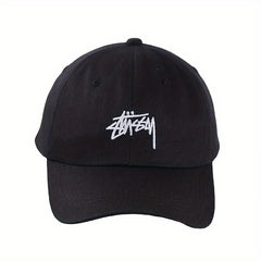 Letter Embroidery Baseball Cap Solid Couple Sports Hat Adjustable Dad Hats