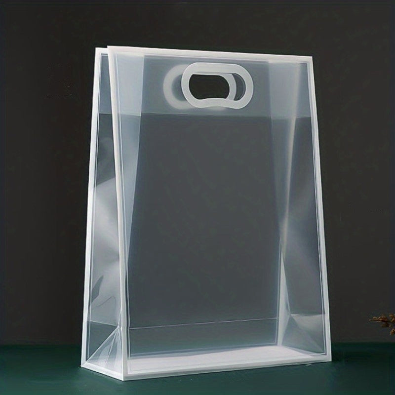 Clear PVC Handbag Large Cosmetic Shopping Toiletry Bag