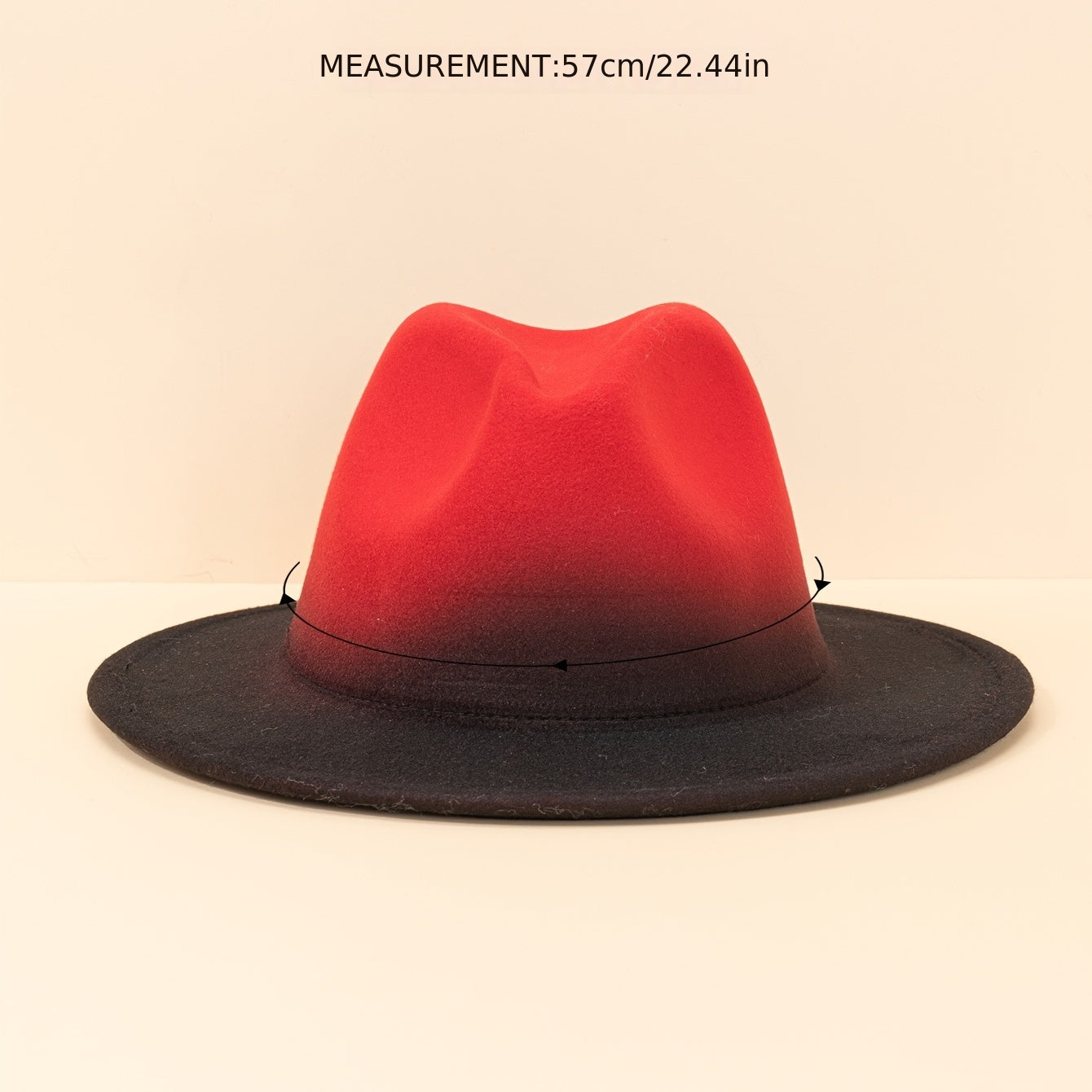 Men's Adjustable Felt Hat Warm and Cold Resistant