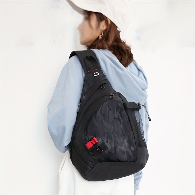 Large Capacity Sling Bag Chest Bag Shoulder Bag for Men and Women
